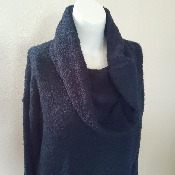 Xersion Cowl Neck Pullover Sweater Black 1X New - Picture 3 of 7